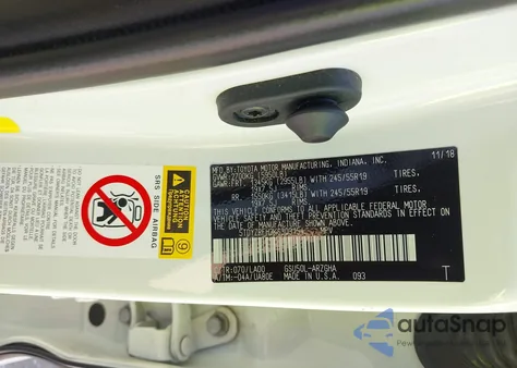 2019 Toyota Highlander Limited Platinum z USA, uszkodzony, nr VIN 5TDYZRFH3KS303154